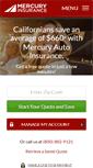 Mobile Screenshot of investor.mercuryinsurance.com